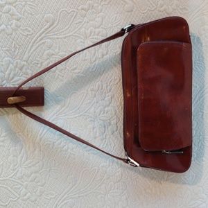 Hobo International Vintage Genuine Leather  Shoulder Handbag Purse